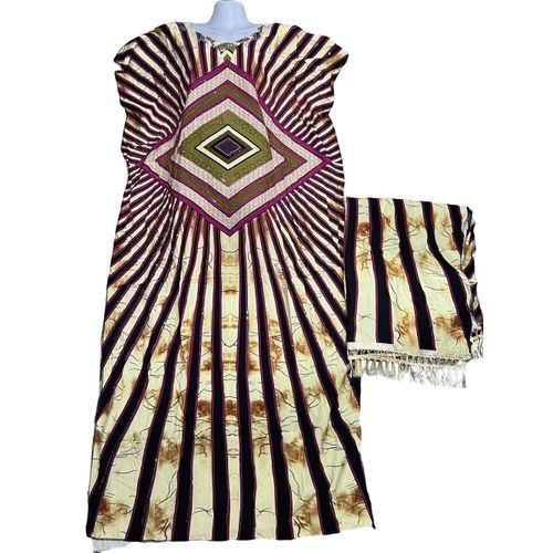 Robe imprimée à la mode - Robe de soirée - Robe élégante pour femme-rouge